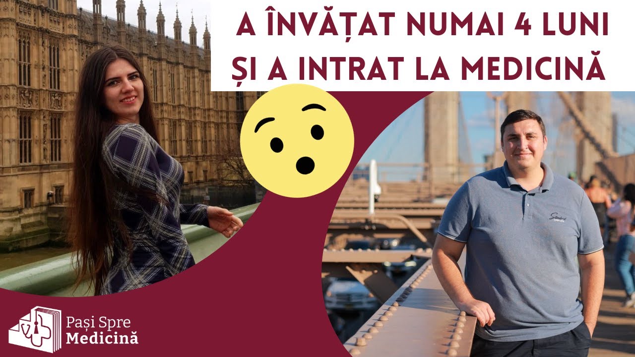 A învățat DOAR 4 LUNI și a intrat la  BUGET la MEDICINĂ | Pași Spre Medicină