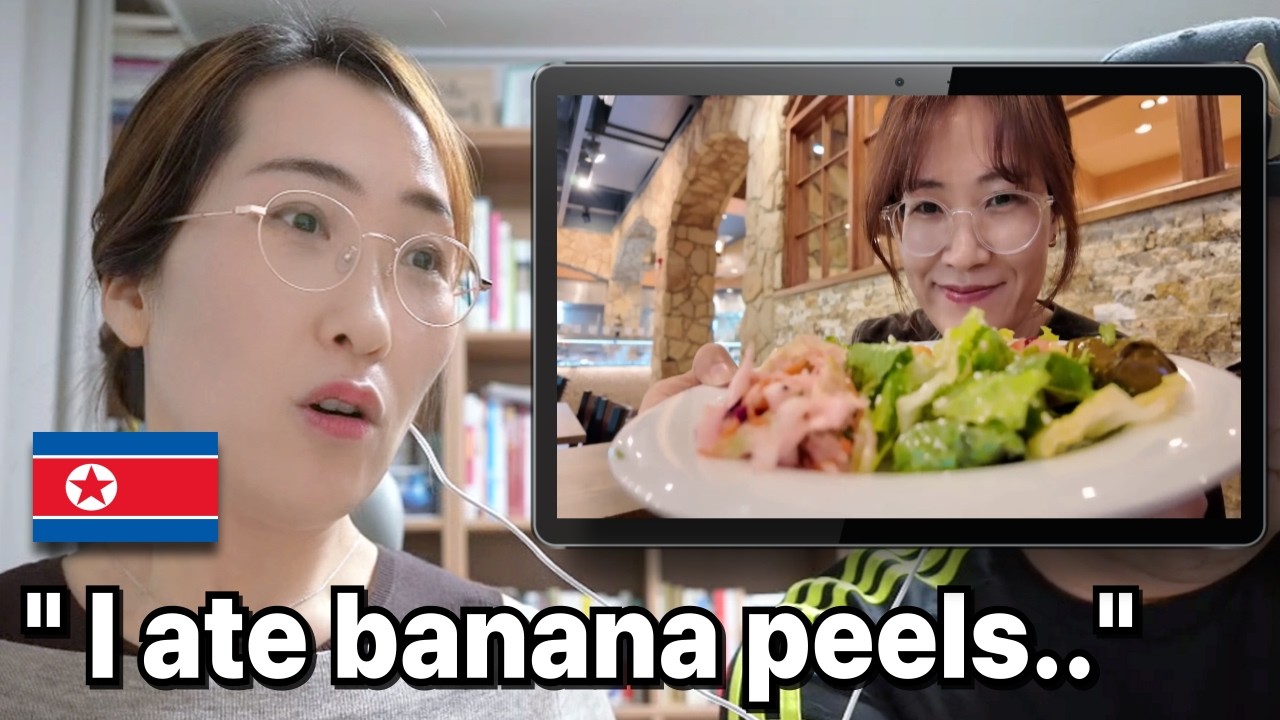🇰🇵 North Korean's First American Buffet! I used to eat..  | Reacts 😭 #reaction #defector #northkorea