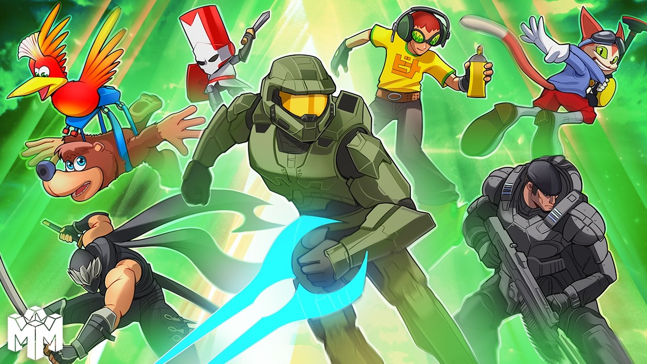 What if XBOX Made a PLATFORM FIGHTING GAME?