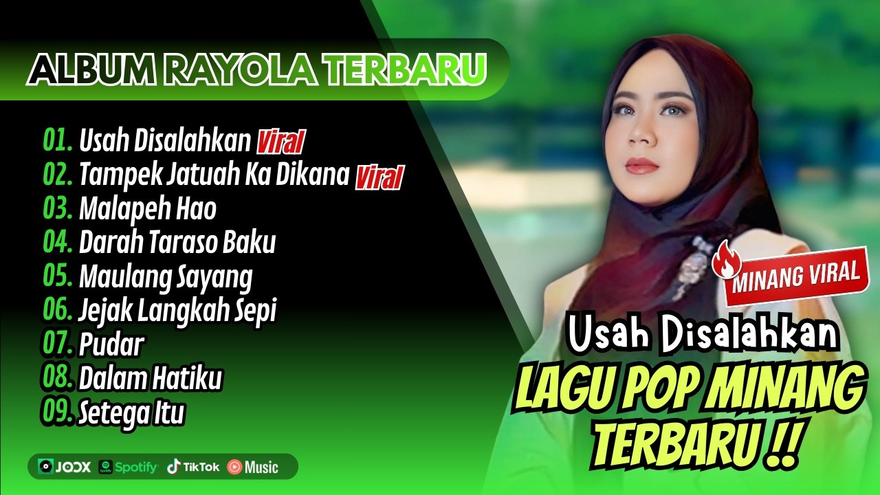 Rayola - USAH DIPASALAHKAN - TAMPEK JATUAH KA DIKANA - MALAPEH HAO || LAGU MINANG TERBARU 2026