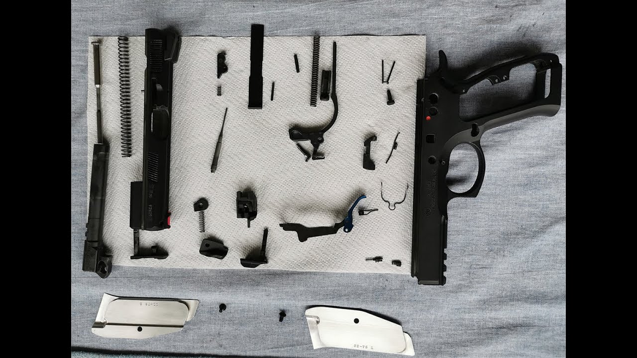 smontaggio CZ 75 sp 01 - nuovo video - https://studio.youtube.com/video/NUe6X-Alcn8/edit