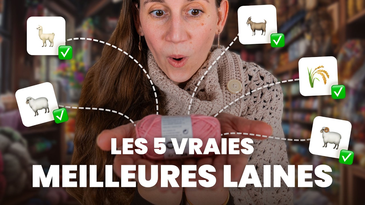 Les 5 meilleures laines à tricoter (selon la science)