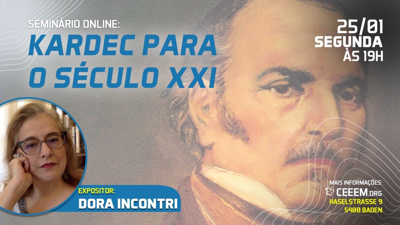 Seminario: Kardec para o seculo XXI com Dora Incontri