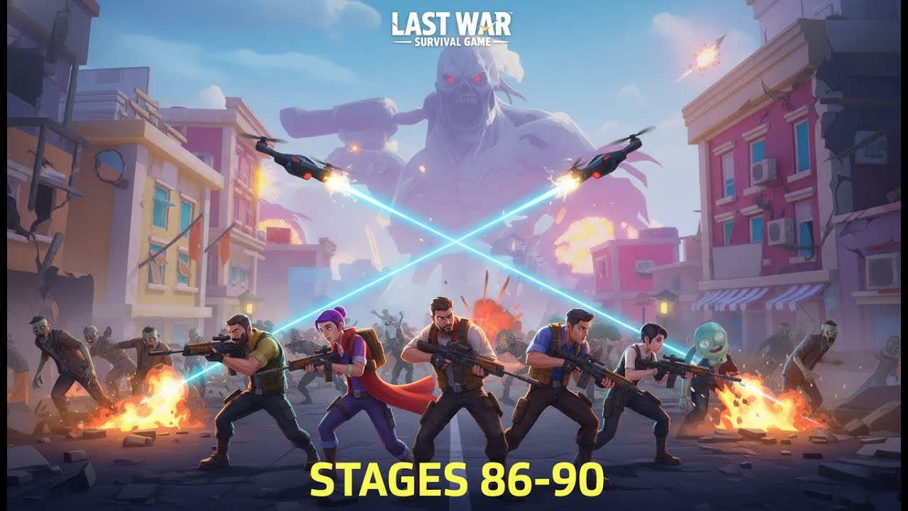Last War: Survival Game | Stages 86&ndash;90 🔥 | Epic Battles & Massive Rewards!