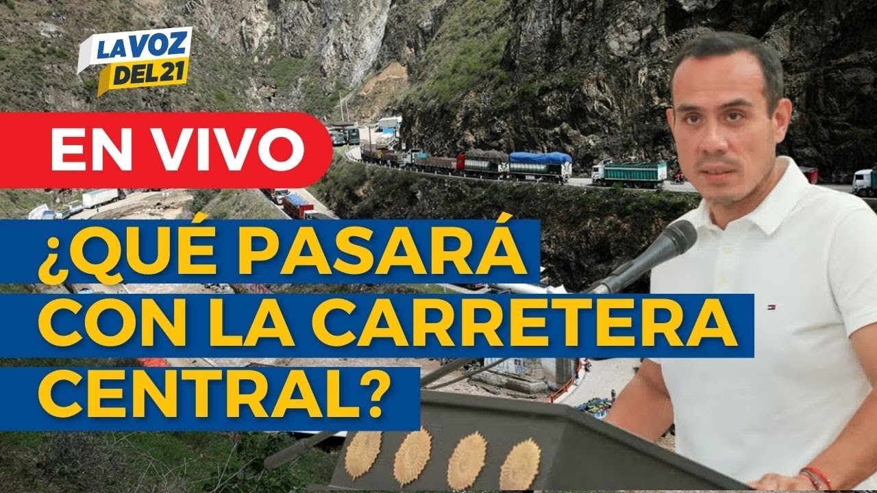 🔴 EN VIVO: ¿Gobierno de José Jerí resuelve contrato de la Carretera Central?