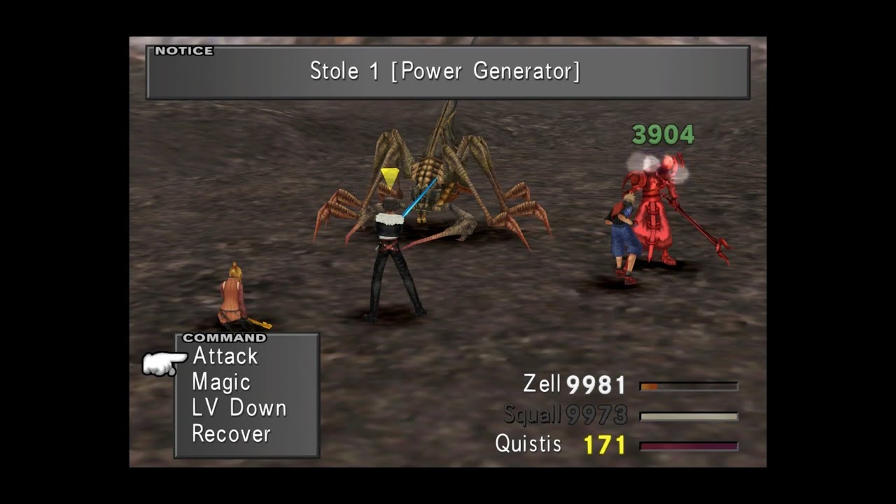 Final Fantasy VIII Remastered 100% Power Generator mug