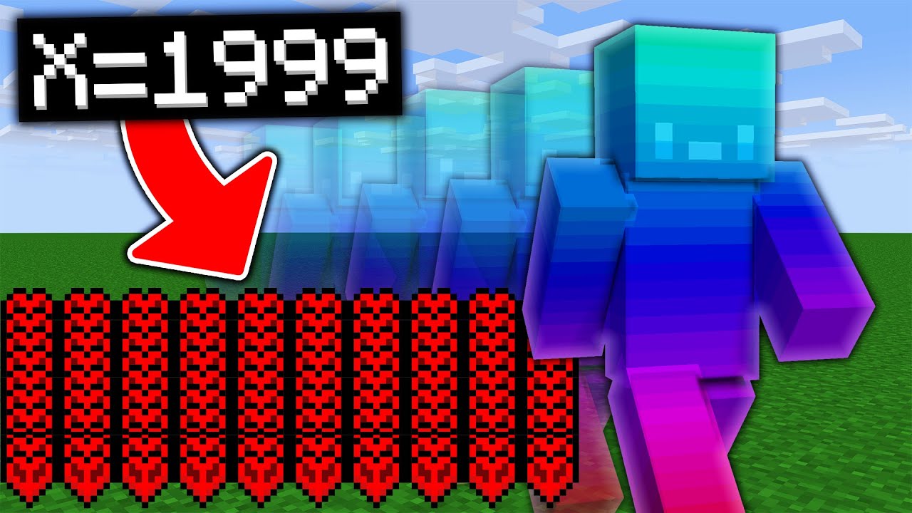 Minecraft Manhunt, But Distance = Health...