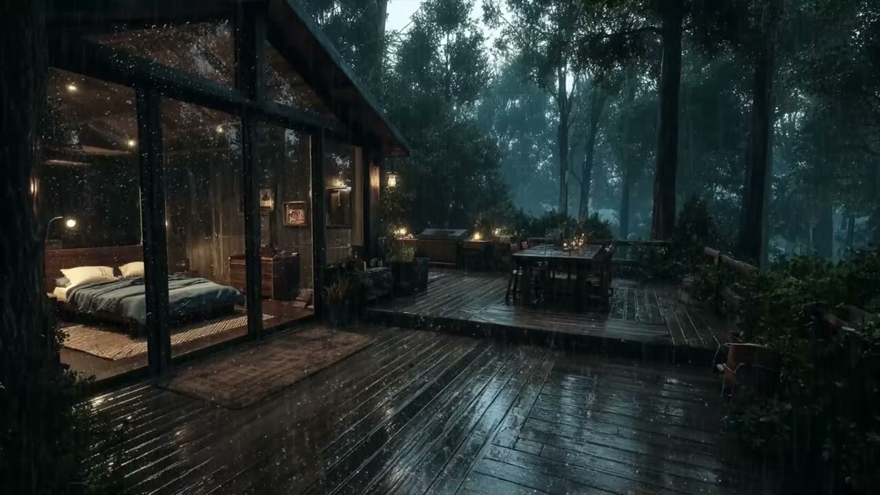Rain Sounds for Sleep and Stress Relief to Relax the Mind Deeply