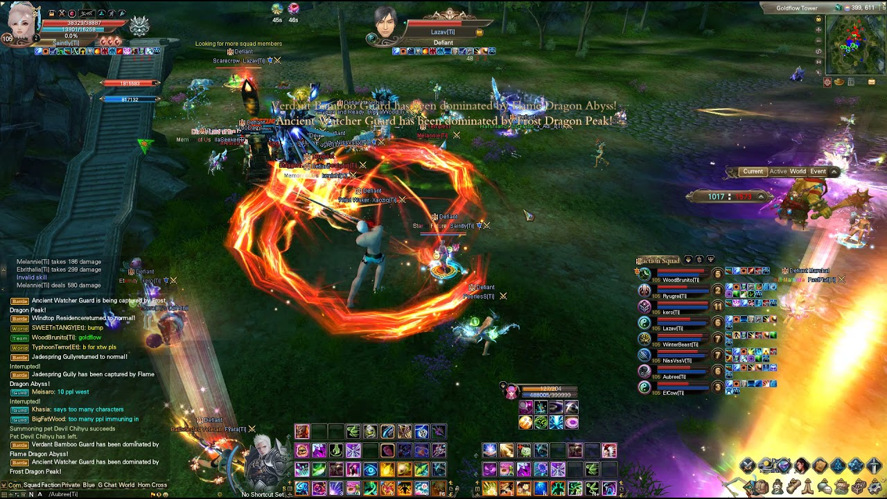 Perfect World International Mystic PvP Defiant vs Tempest xTW and TW MashUp Better Than Squibbs