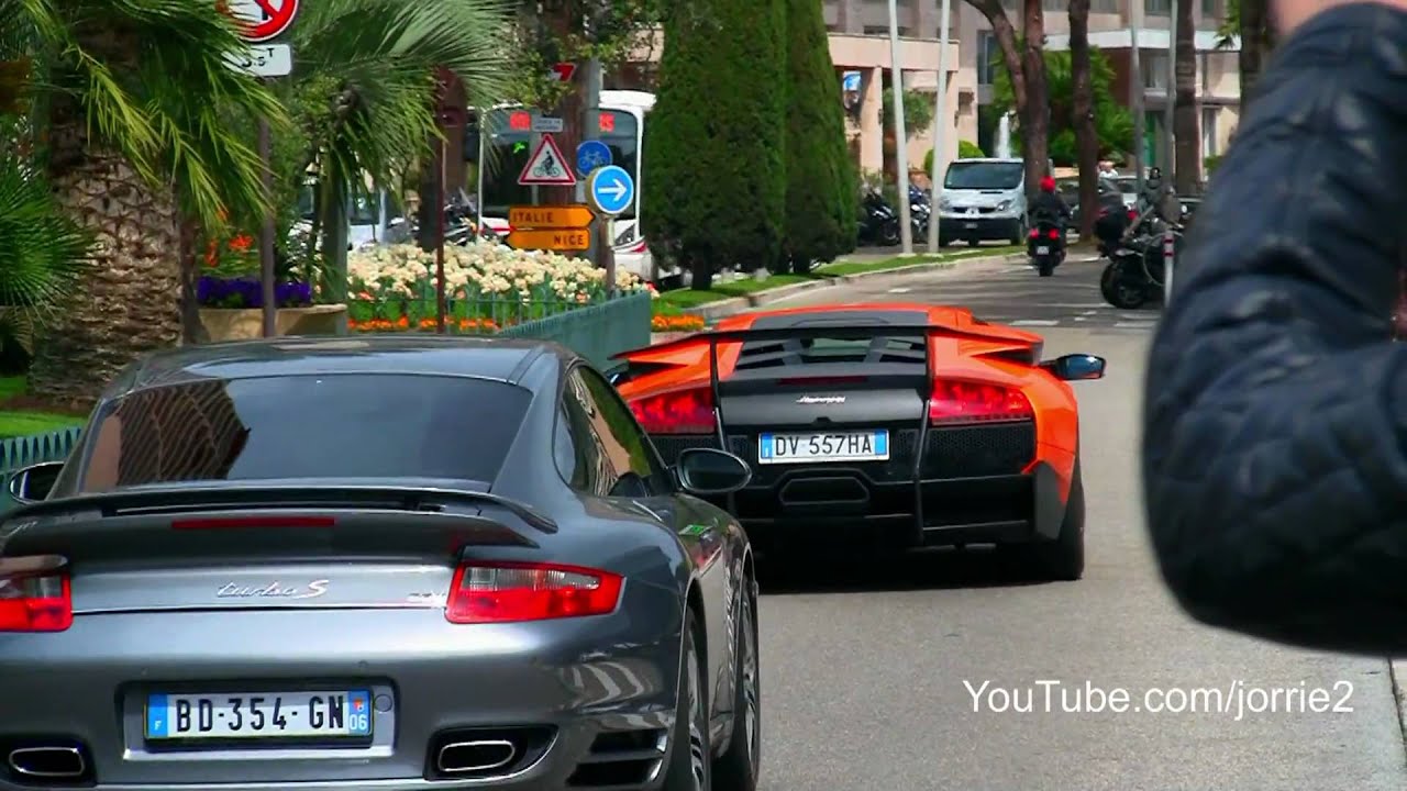 Supercars of Monaco on one day!! LP670 Enzo One-77 Veyron Agera R SLR - 1080p HD