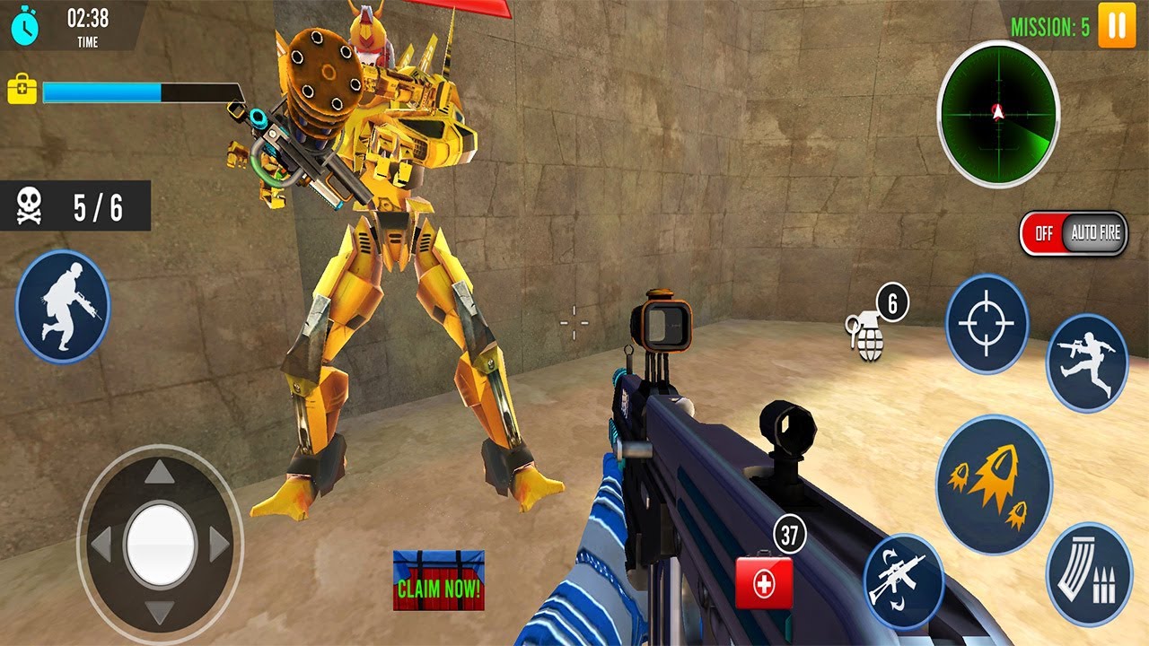 Fps Robot Shooting Games &ndash; Counter Terrorist Game   Android GamePlay 8