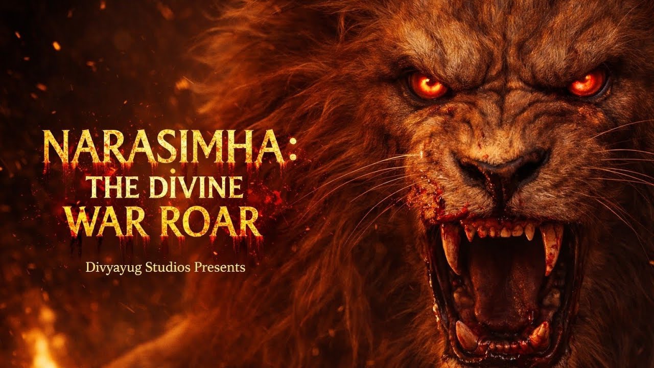 NARASIMHA : THE DIVINE WAR ROAR || Music Video || Created By Divyayug Studios