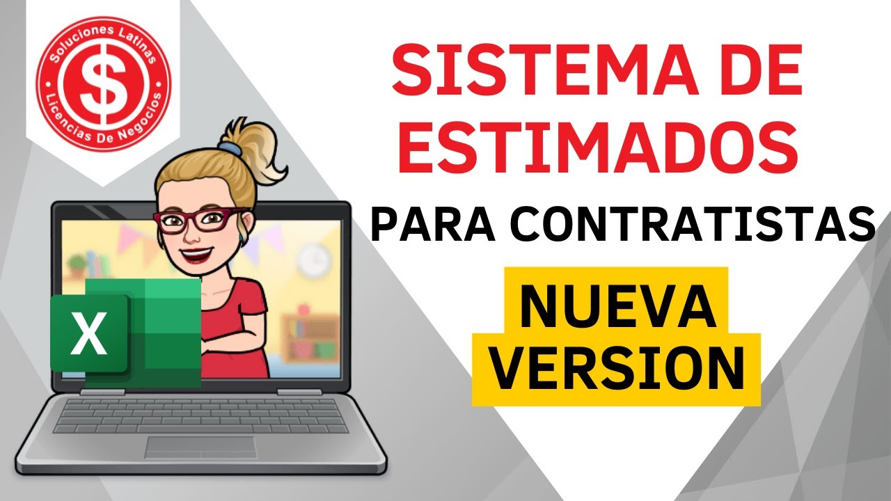 Sistema de estimados para contratistas | Nueva versión - Excel
