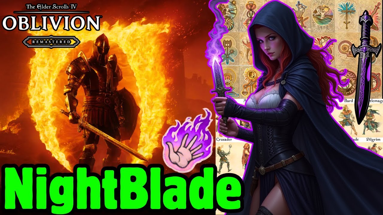 OP NIGHTBLADE Spell Assassin Build in Oblivion Remastered