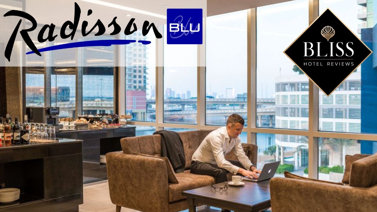 Radisson Blu Hotel, Dubai Canal View - Executive Lounge (Full Walkthrough)