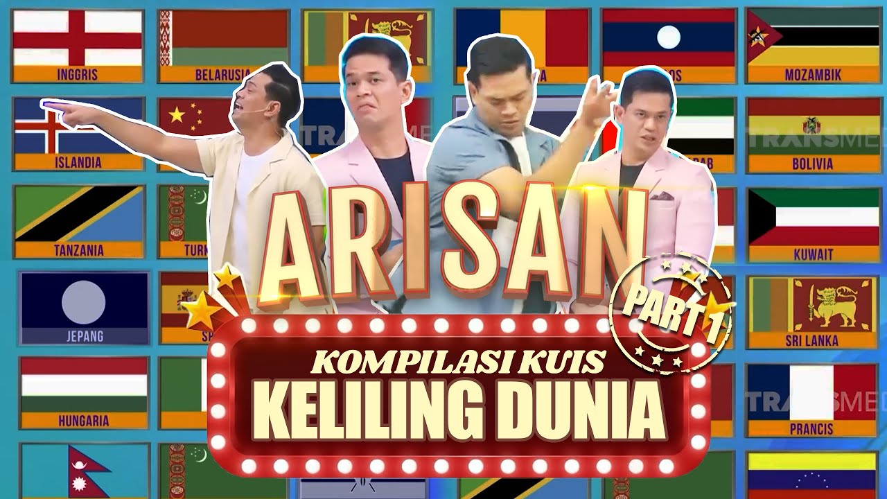 KELILING DUNIA BARENG SURYA DENGAN PERTANYAAN TAK TERDUGA #kompilasiarisan