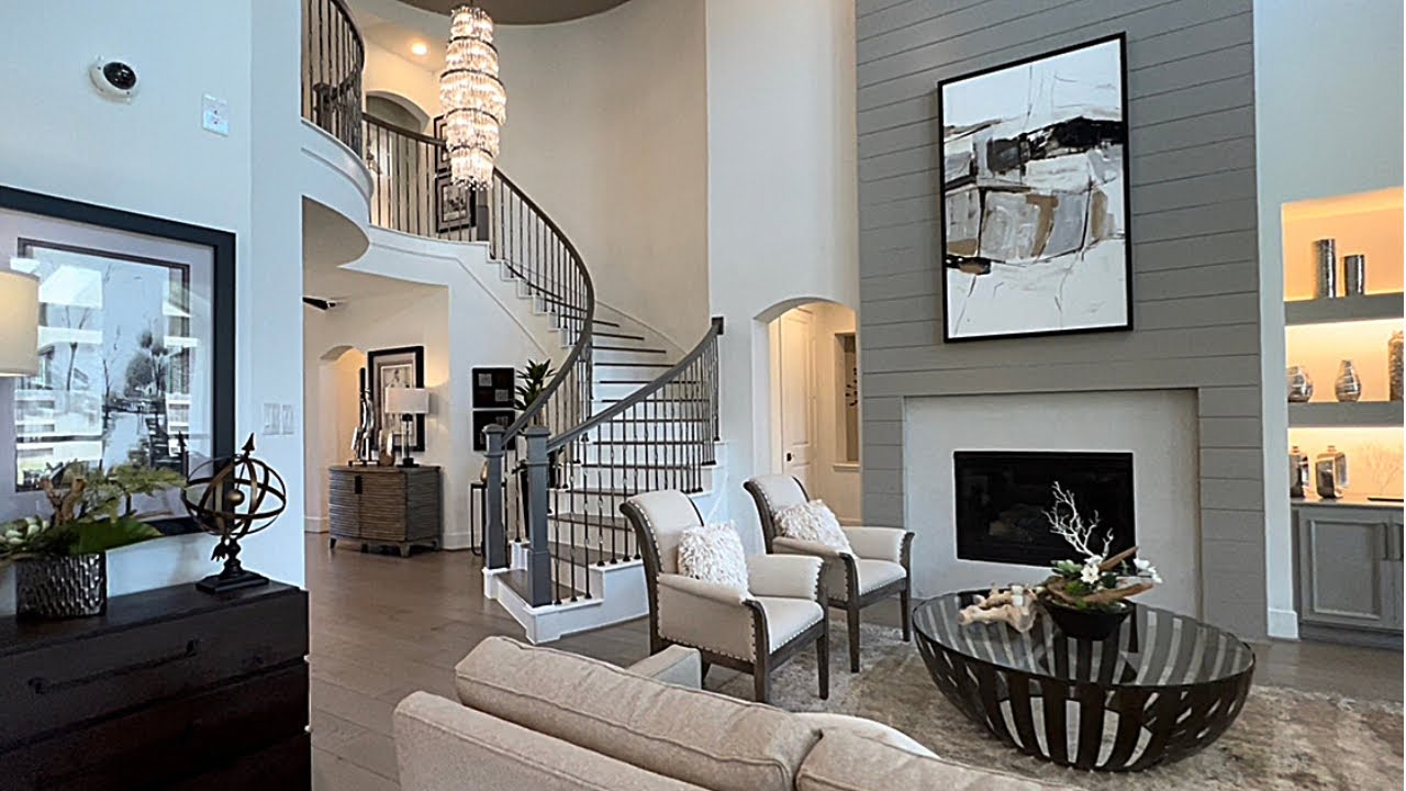 Inside This UNBELIEVABLE 4 Bedroom Home Tour w/ Media Room : New Home Tour