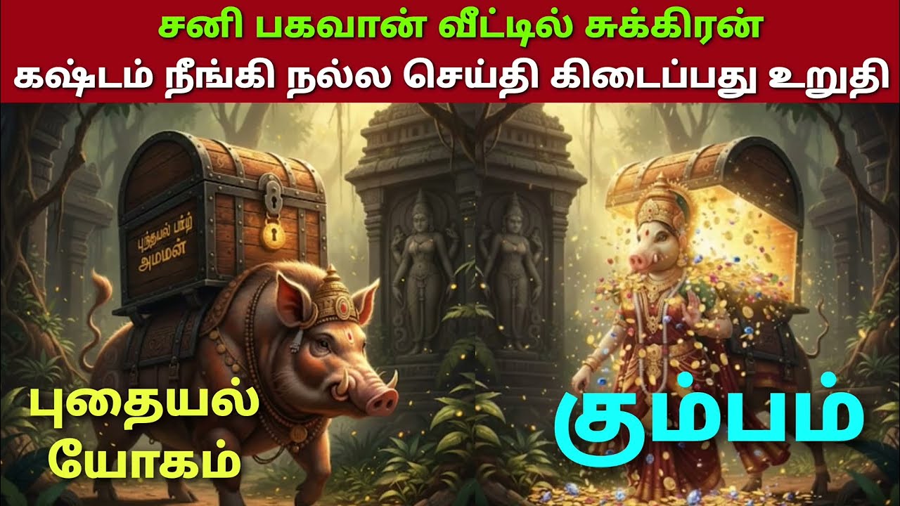 கும்ப ராசி சுக்கிர பகவான் பெயர்ச்சி sukra peyarchi 2026 tamil kumbam சுக்கிர பெயர்ச்சி 2026 கும்பம்