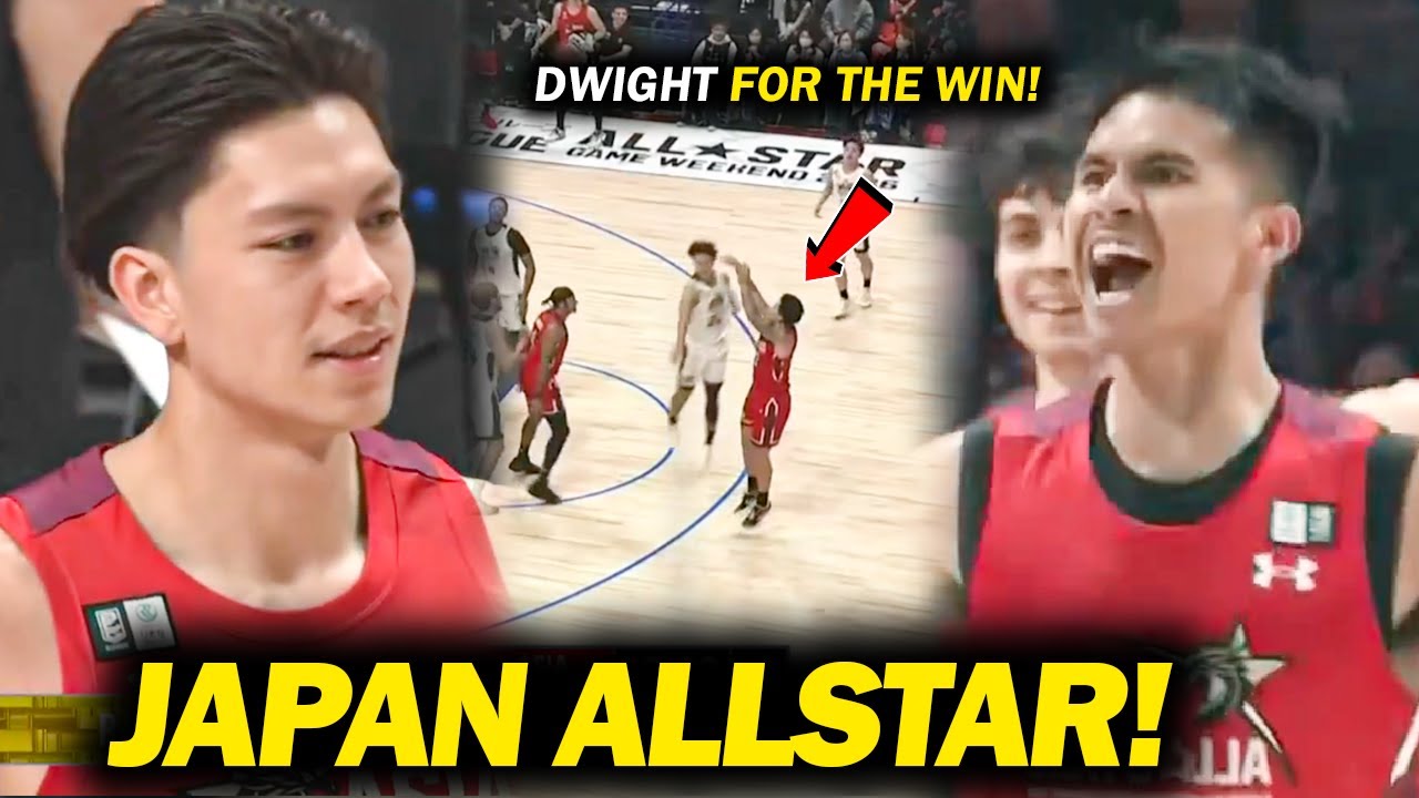 Pakitang Gilas ang mga Pinoy Imports sa ALLSTAR Game sa Japan! Dwight Ramos For the WIN!
