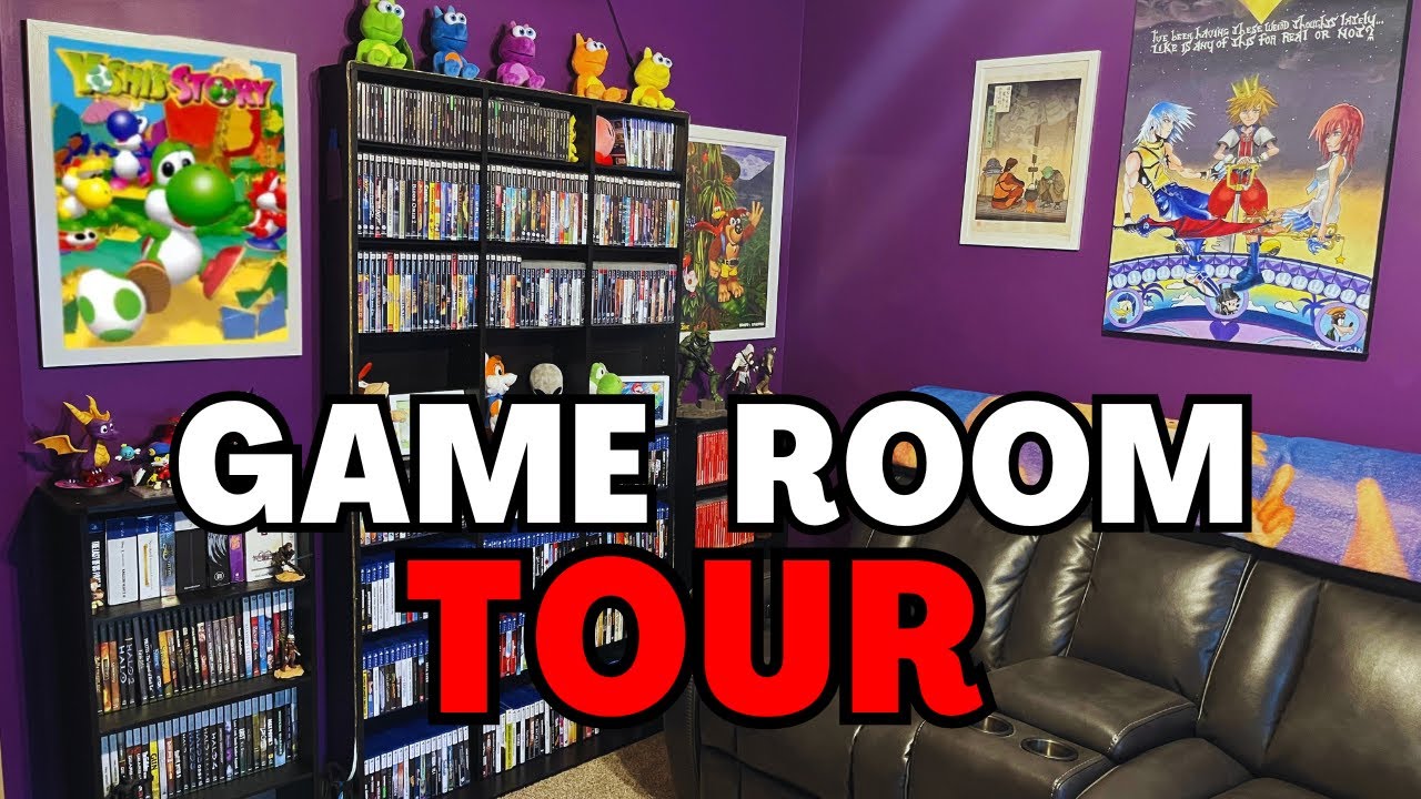 An Extensive Tour of My Game Room (2025)