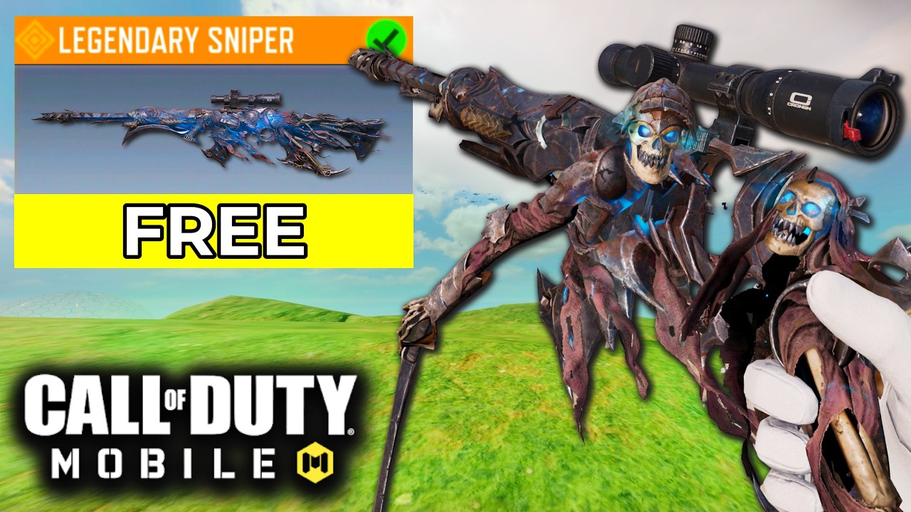 НОВАЯ БЕСПЛАТНАЯ ЛЕГЕНДАРНАЯ СНАЙПЕРКА 🤯 (COD MOBILE)