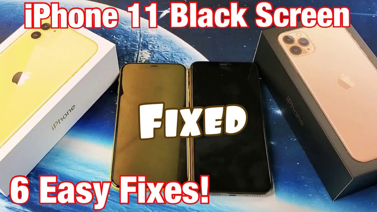 iPhone 11 / 11 Pro Max: чёрный экран ИСПРАВЛЕНО! Попробуйте эти 6 простых решений!