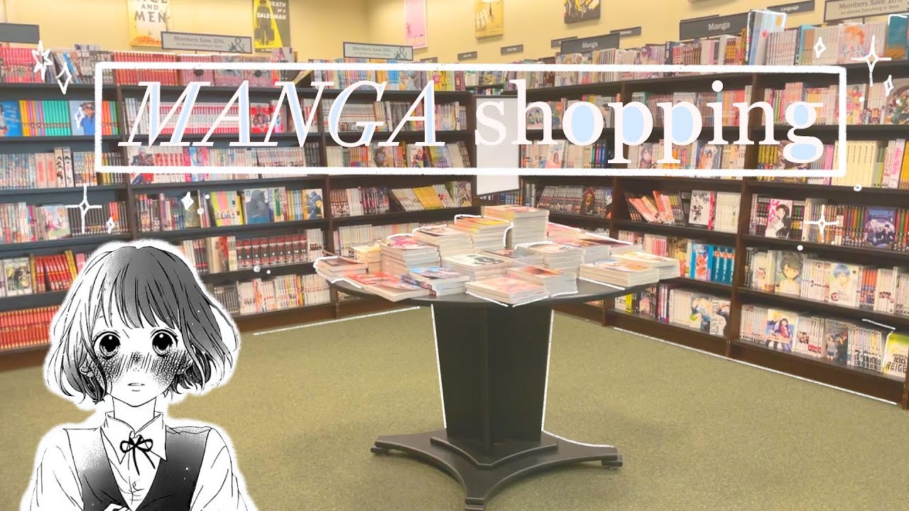 come manga shopping with me 💙 | shopping at barnes and noble