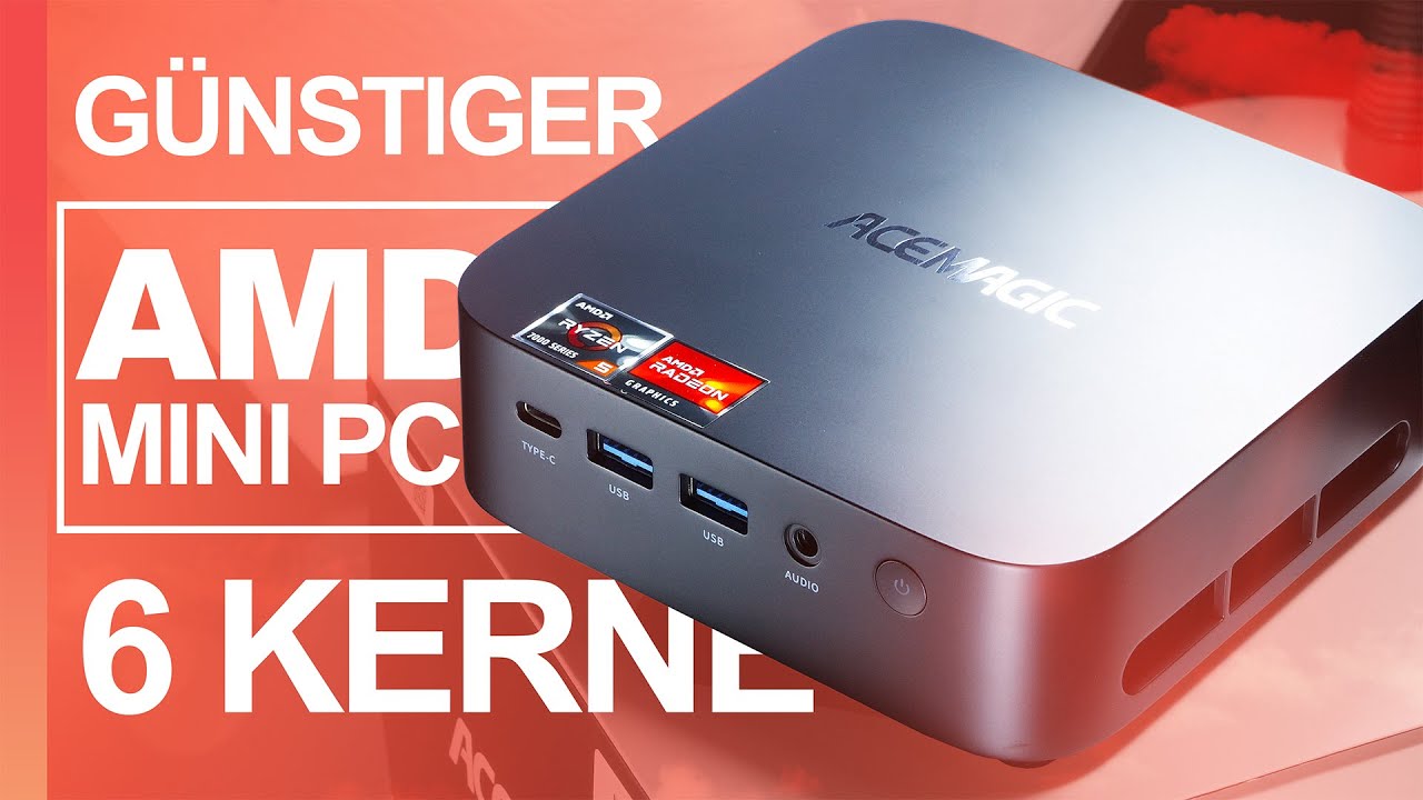 Preiswerter AMD Mini PC mit 6 KERNEN im Test! — ACEMAGIC Kron Mini K1