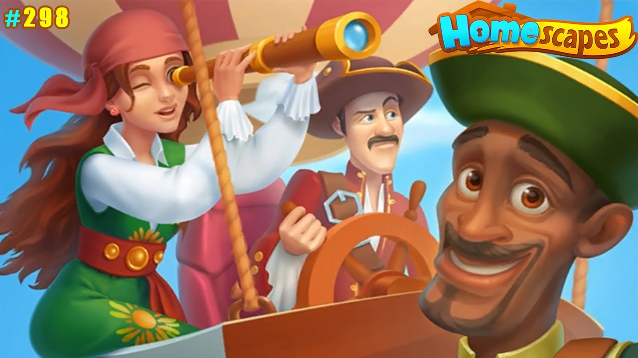 HomeScapes Дворецкий #298 (уровни 2036-2044) Бесподобная поездка на Фестиваль Плотников