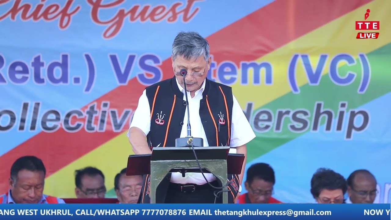 SPEECH LT. GEN. ( RETD.) VS ATEM (VC) MEMBER COLLECTIVE LEADERSHIP | 76th NAGA INDEPENDENCE