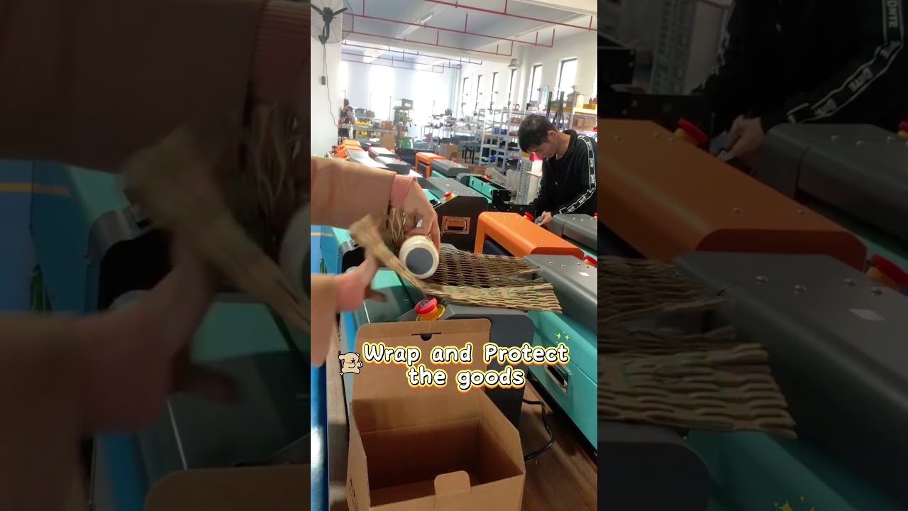 What if every box you opened could protect the next one? 🤔Our cardboard shredder closes the loop!