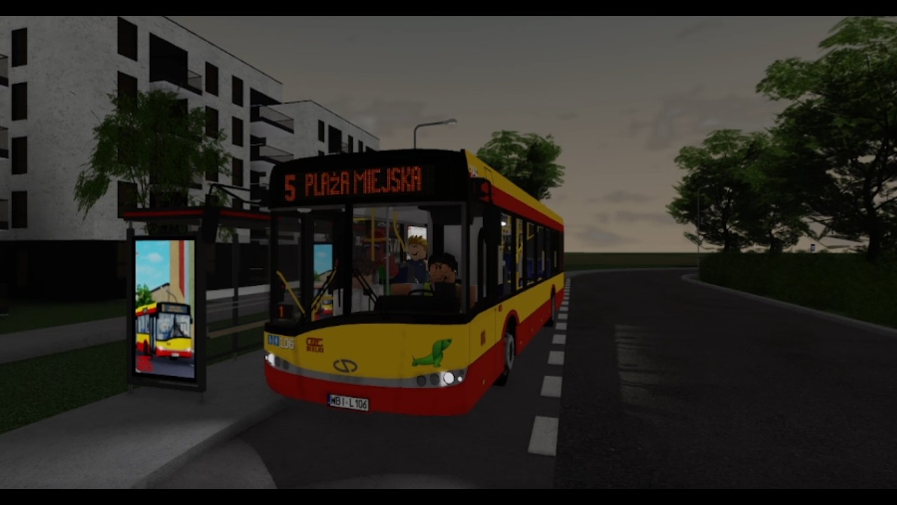 ROBLOX: KZK Bielki - Solaris Urbino 12 III #106 - Linia 5