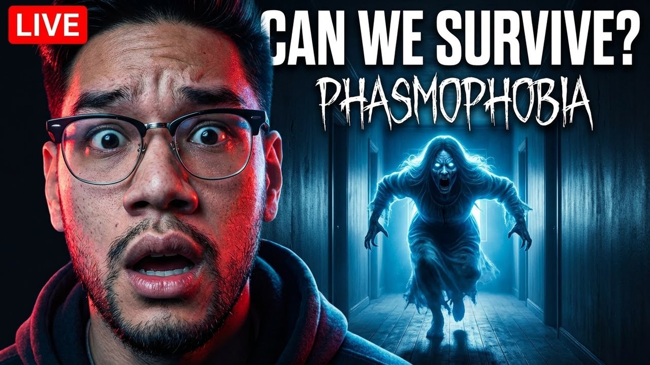 Chill Nightmare Hunts in the NEW Tanglewood Rework Map | Phasmophobia (LIVE) #shorts