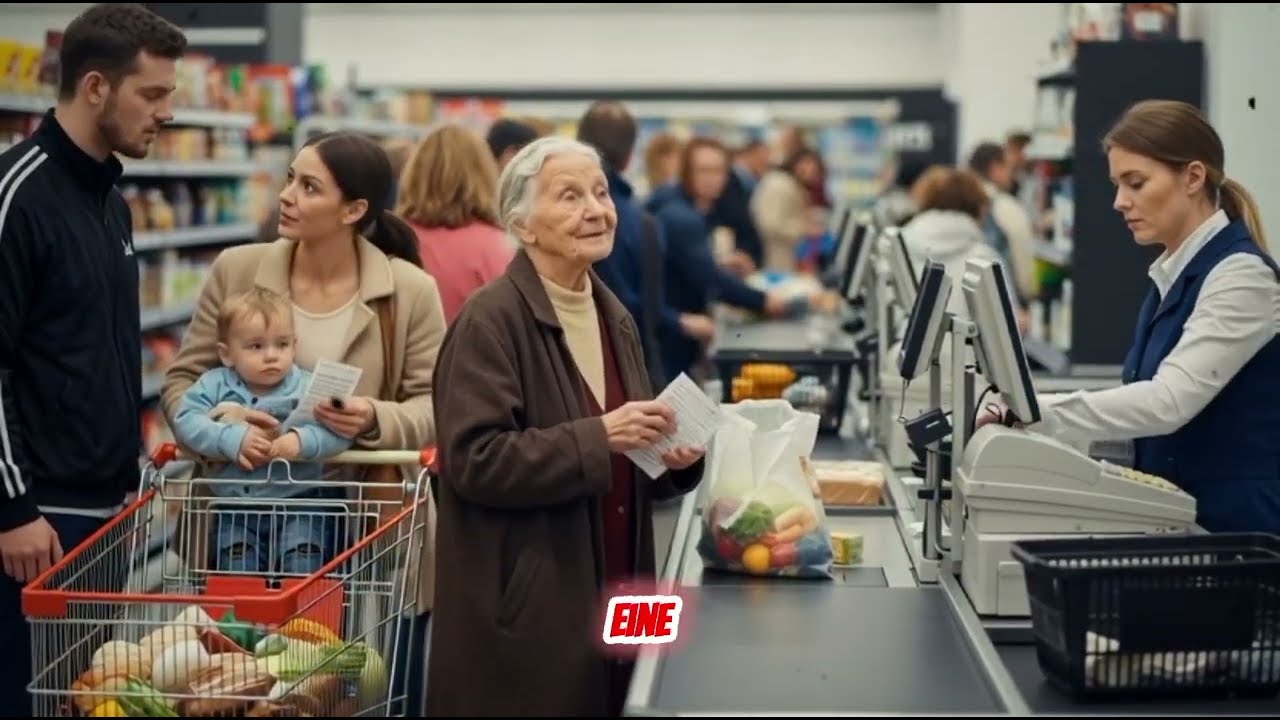 „An der Supermarktkasse verlor ein Mann die Geduld – dann geschah etwas Unerwartetes“