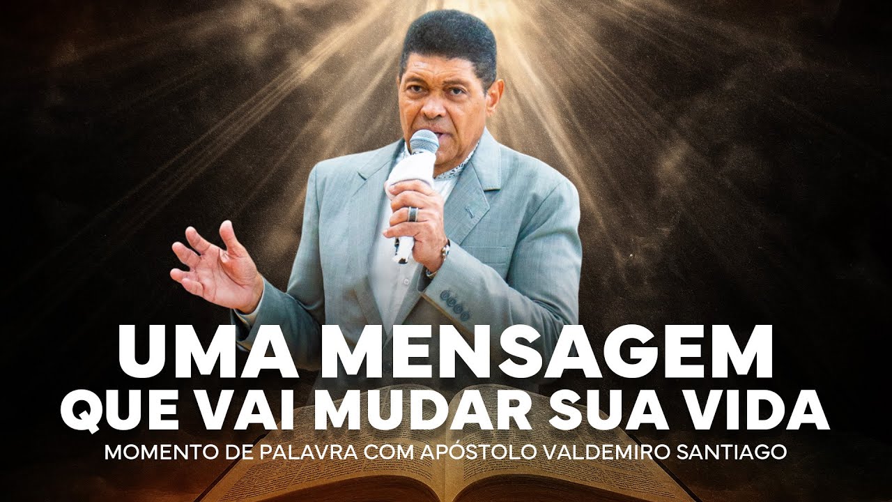 O momento da Palavra de Fé Ministrada no Domingo com o nosso Apóstolo Valdemiro Santiago