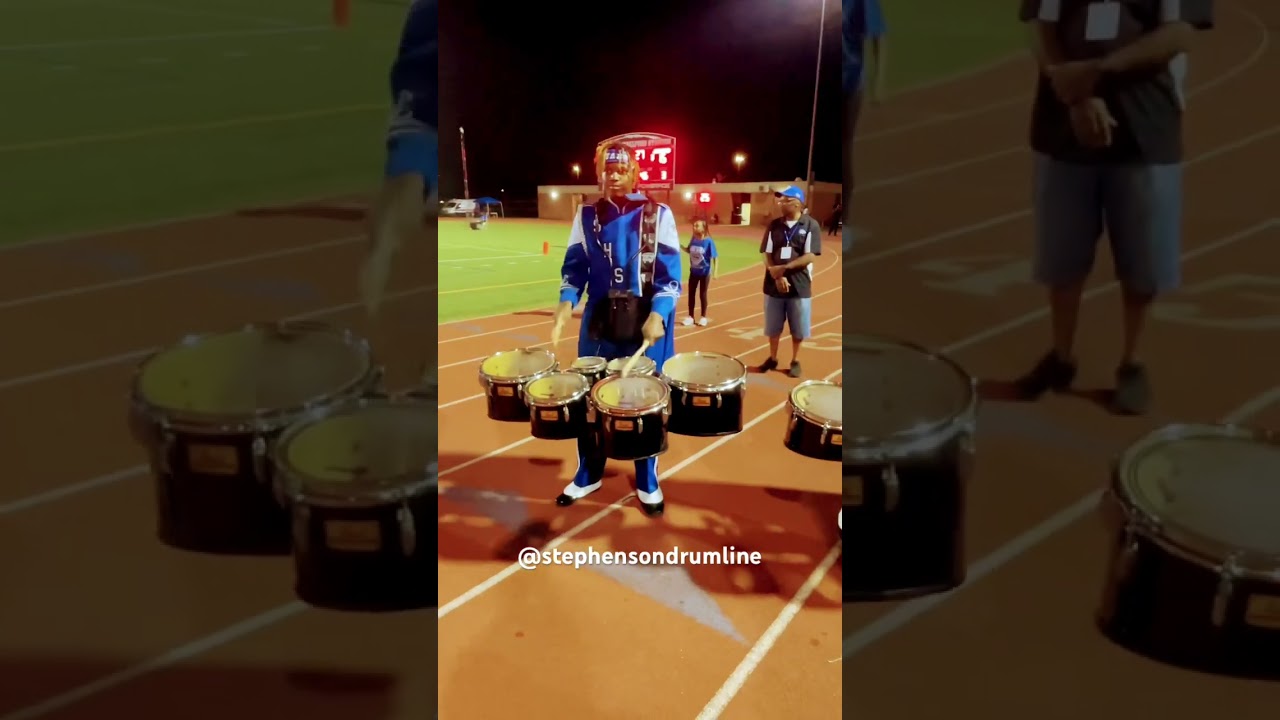 Feature #1 by Stephenson Drumline at Carver Game🔥🔥🔥Suave House #sonicsound #stephensondrumline