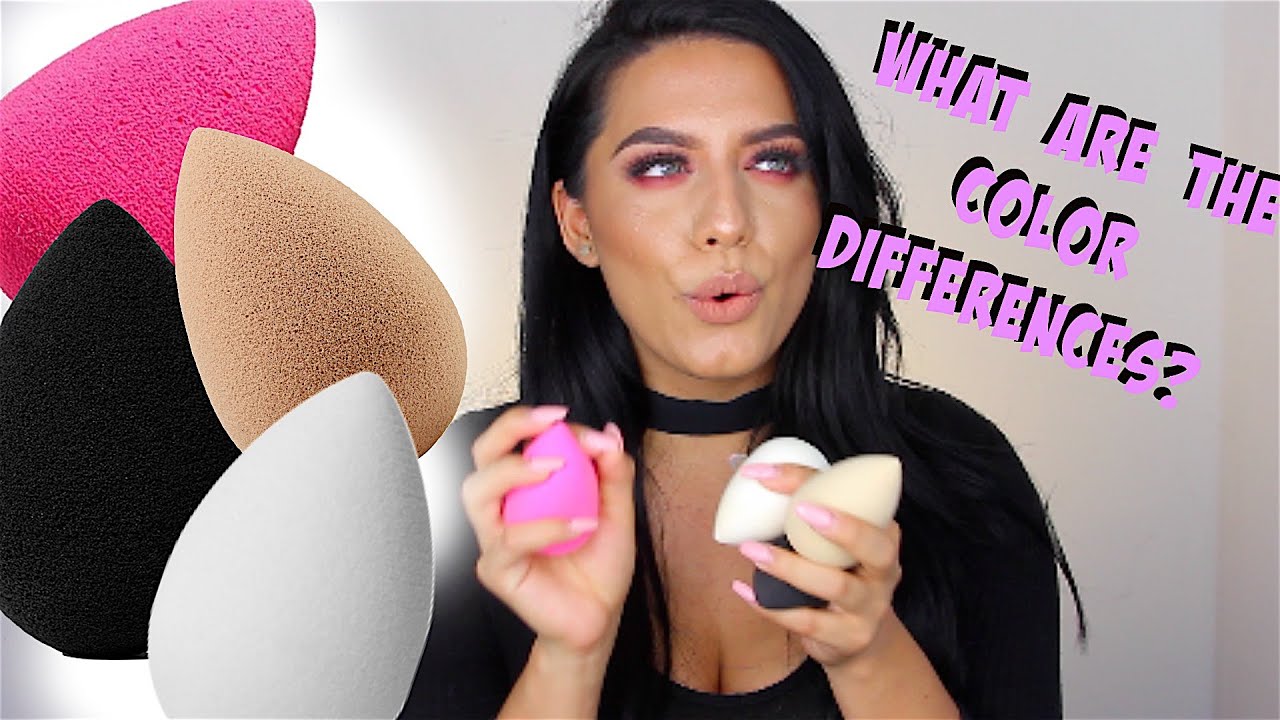 BEAUTY BLENDER COLOR MEANINGS!!! WHAT ARE THE DIFFERENCES??