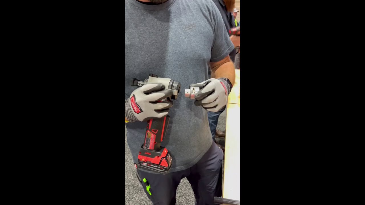 @workingwithmatt trying out the M18&trade; Cable Stripper.
