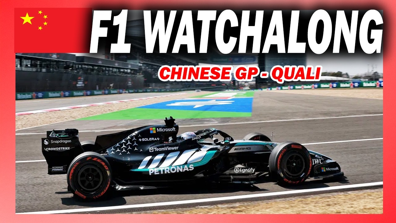 🔴 F1 Watchalong - CHINESE GP - QUALI - with Commentary & Live Timings