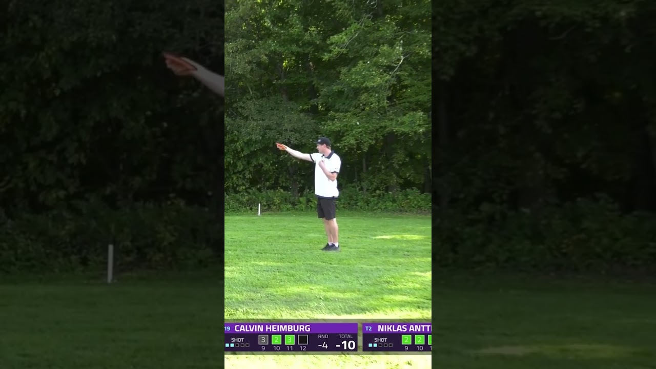 Simon Lizotte eagles the 1055ft par 5! 🤌