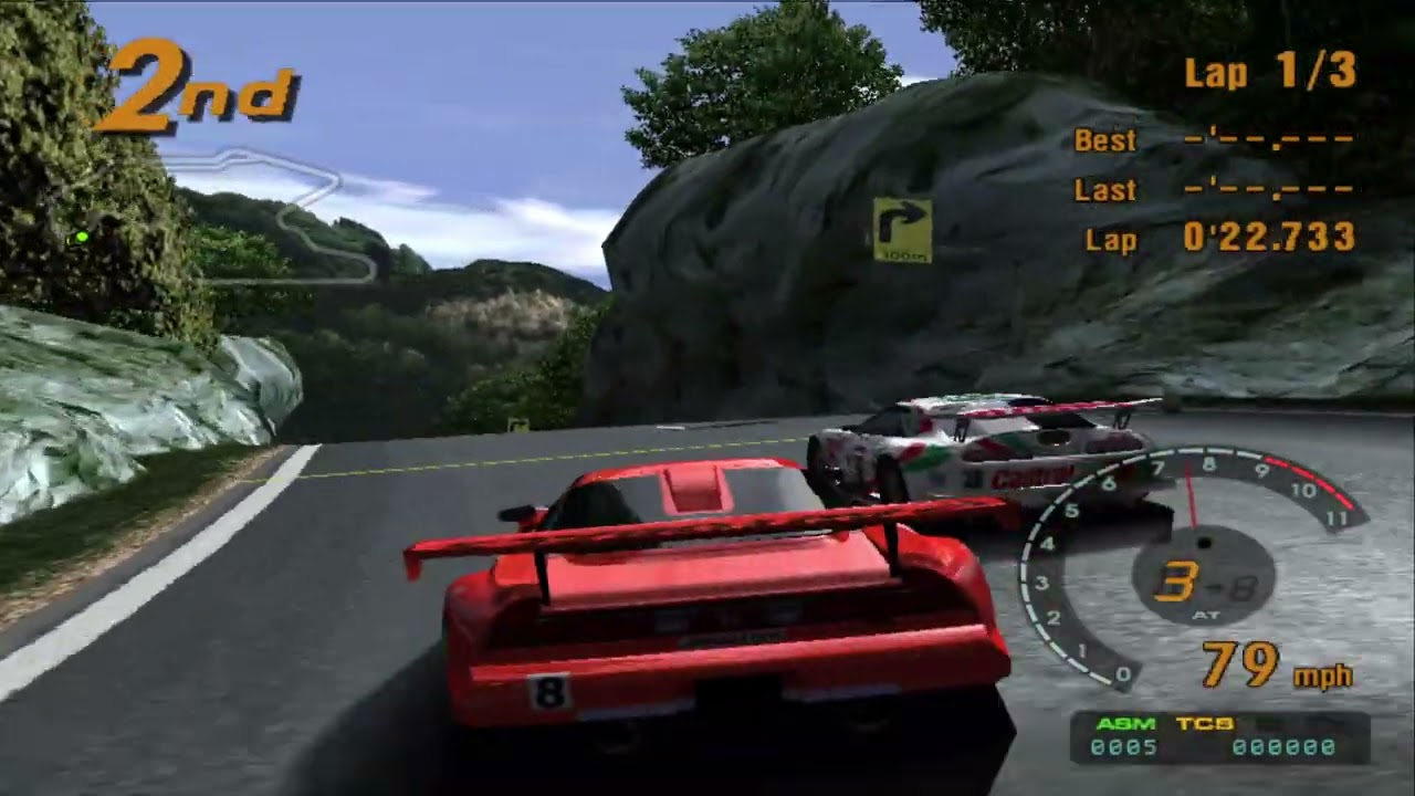 Gran Turismo 3 PS2 All tracks 1 lap gameplay