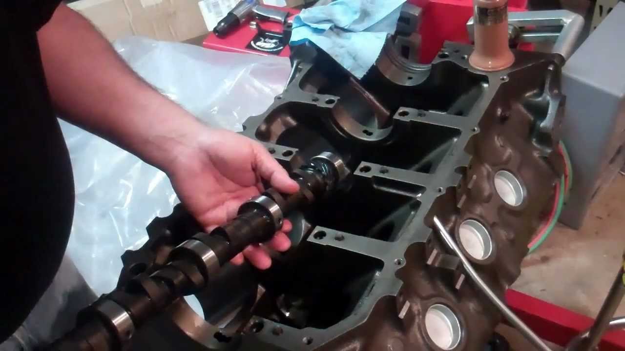 Installing Cam Bearings and Cam
