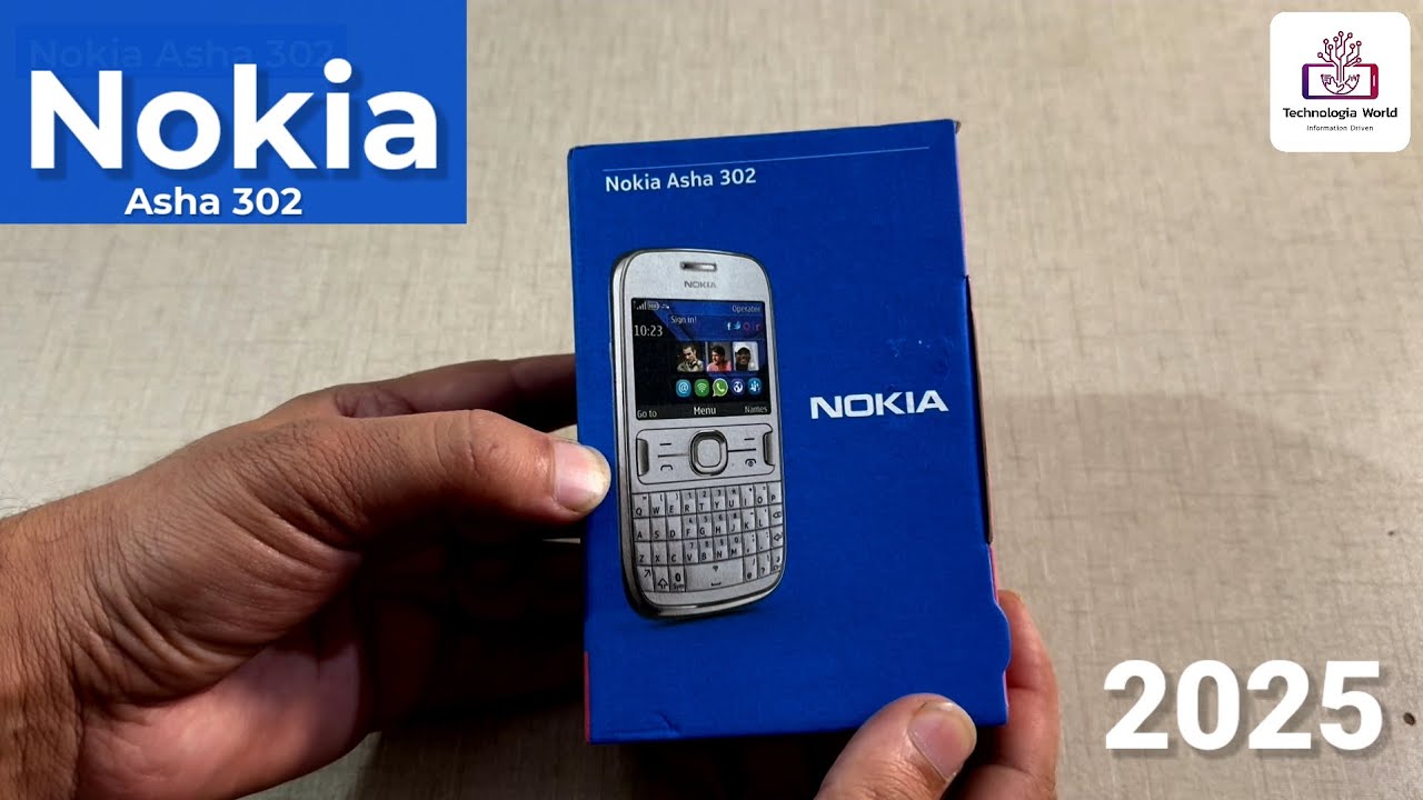 Nokia Asha 302 Unboxing in 2025 | Classic Phone Review | Full Features & Complete Hands-On