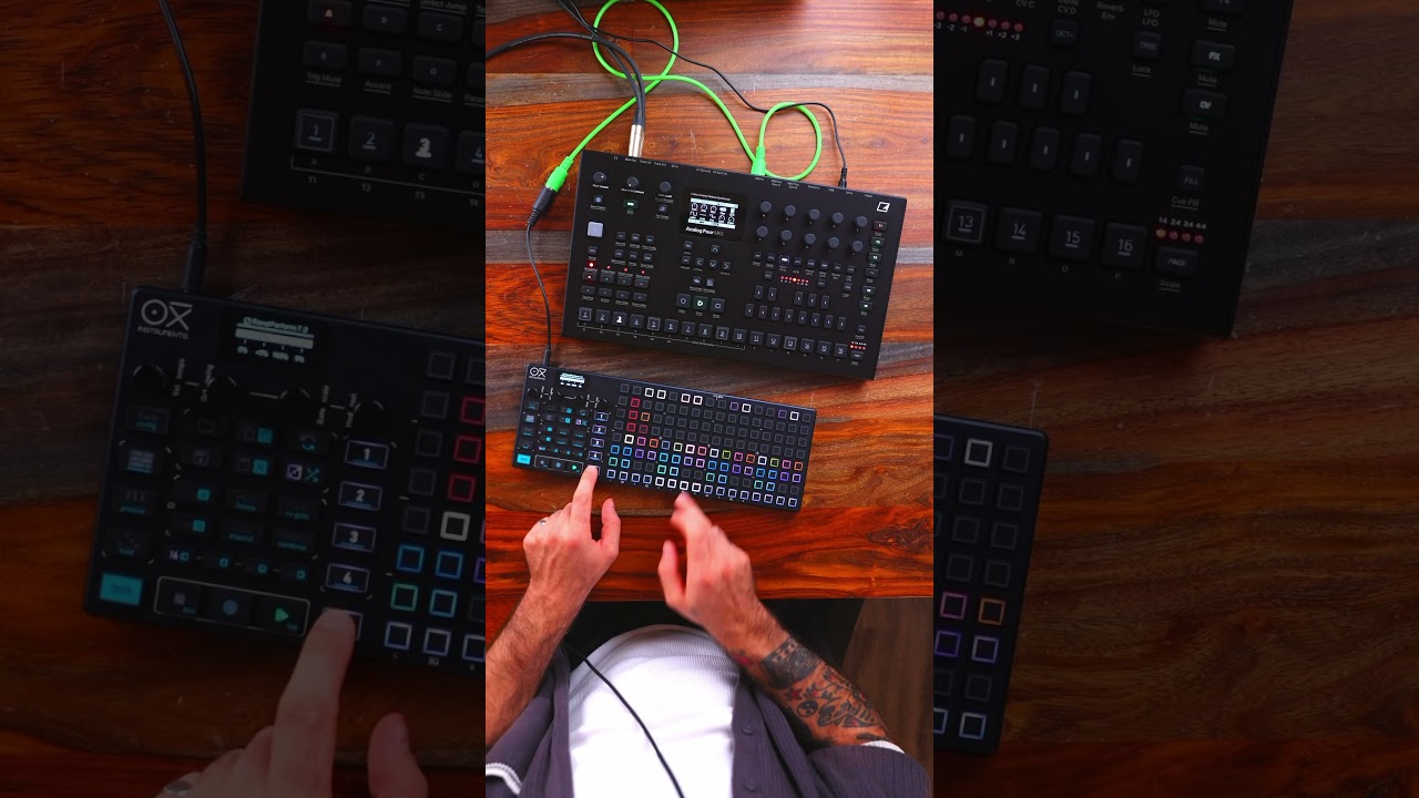 First impression of the Analog Four MKII #elektron #analogfour #dawless #moogaudio