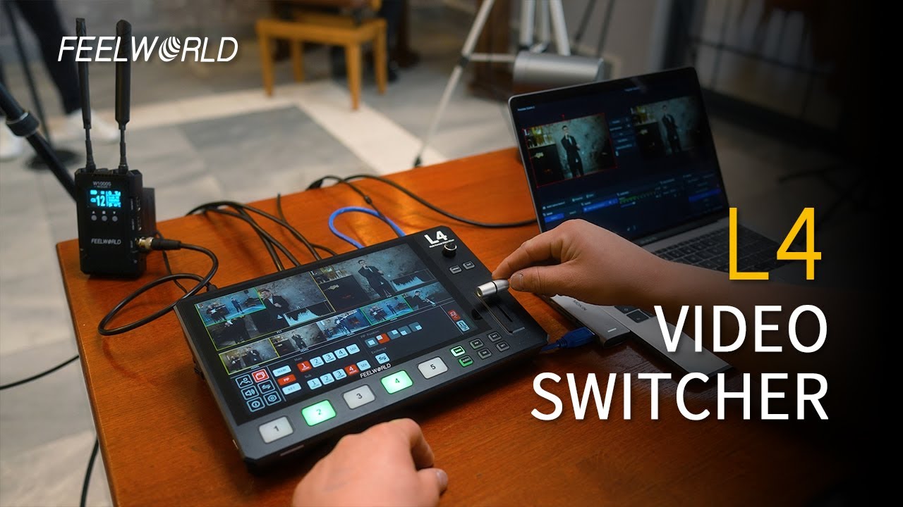 Представляем многокамерный видеомикшер FEELWORLD L4 с 10,1-дюймовым сенсорным экраном и быстрой п...