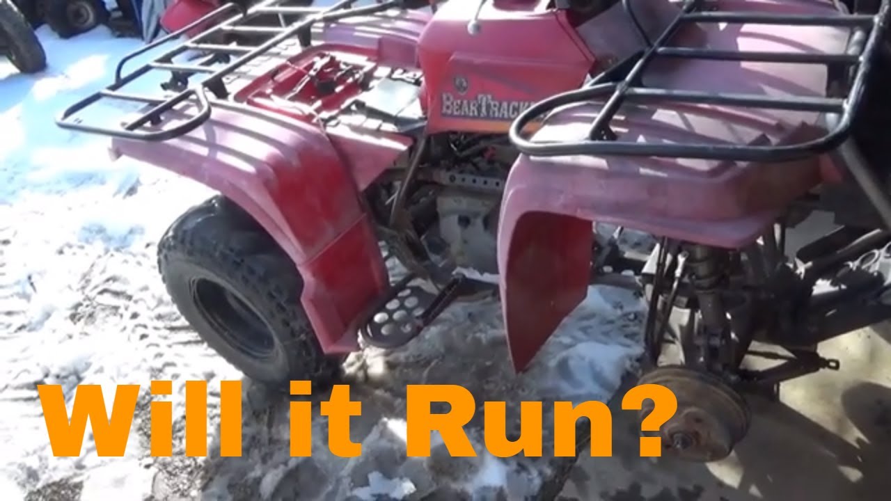 Yamaha Bear Tracker 250 1999 года. Реанимируем неиспользованный квадроцикл!