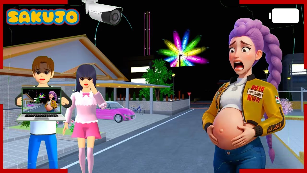 YUTA MIO Panik CCTV Merekam Rumi Hamil di Kota Sakura 😱‼️#sakuraschoolsimulator 