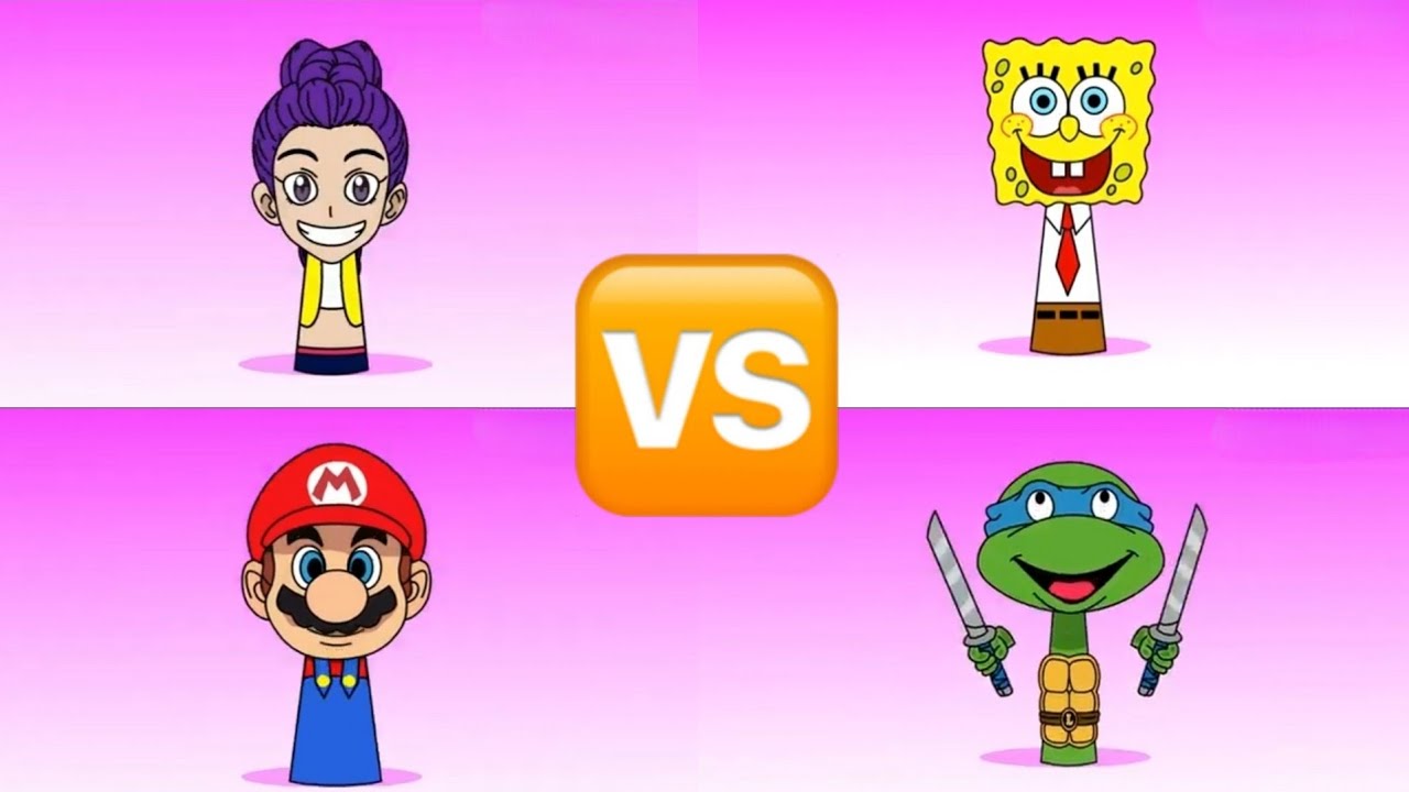 🎮 Incredibox Sprunki OC : SpongeBob VS Leonardo VS Rumi VS Mario | Tiles Hop