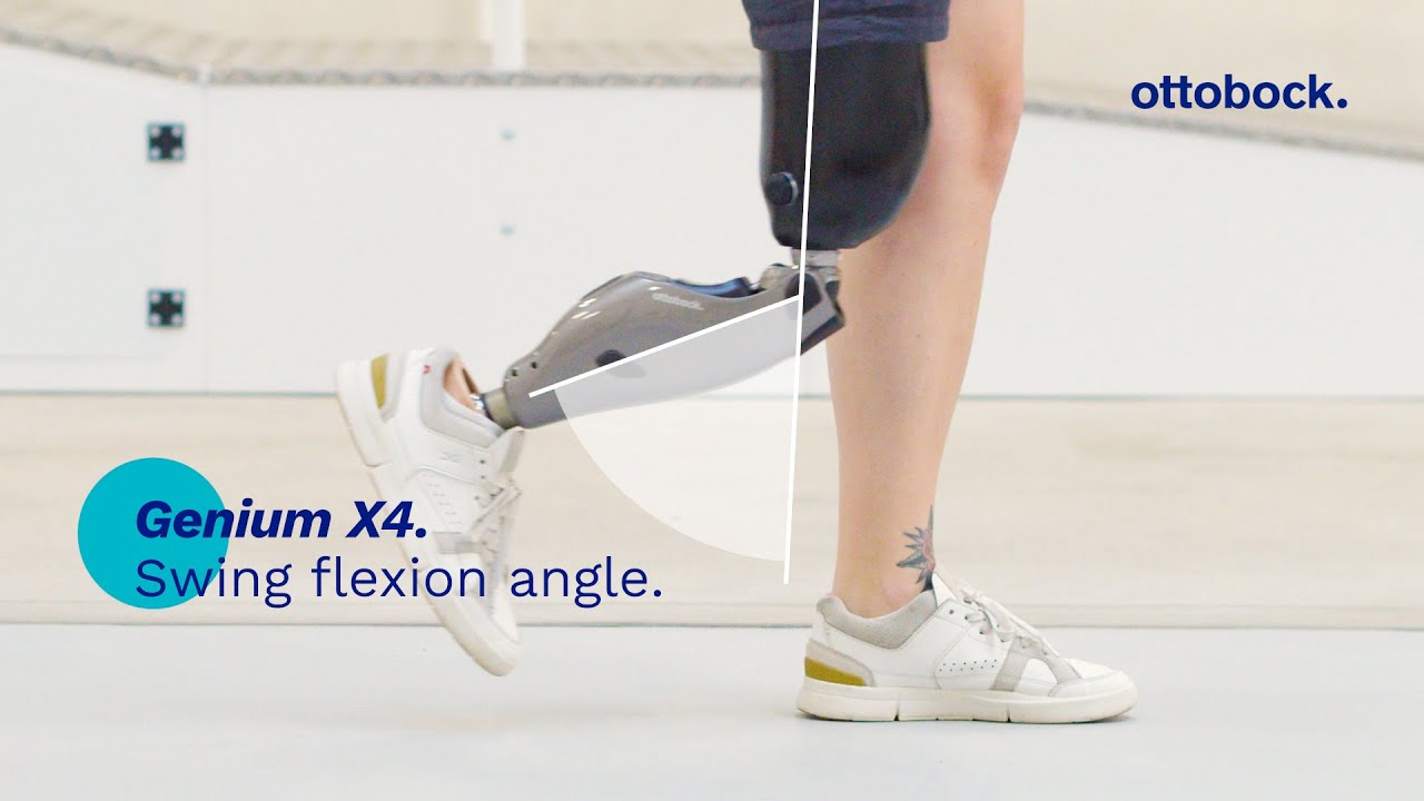 Genium X4. Schwungphasen-Flexionswinkel. | Ottobock Professionals