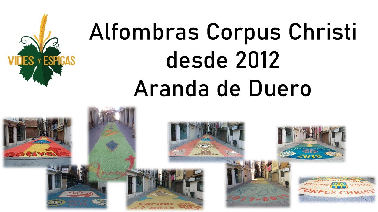 Corpus Christi Aranda de Duero desde 2012